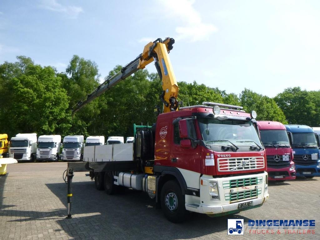 Volvo FM 440 6x2 Euro 4 + Effer 350.11/6S Всъдеходни кранове