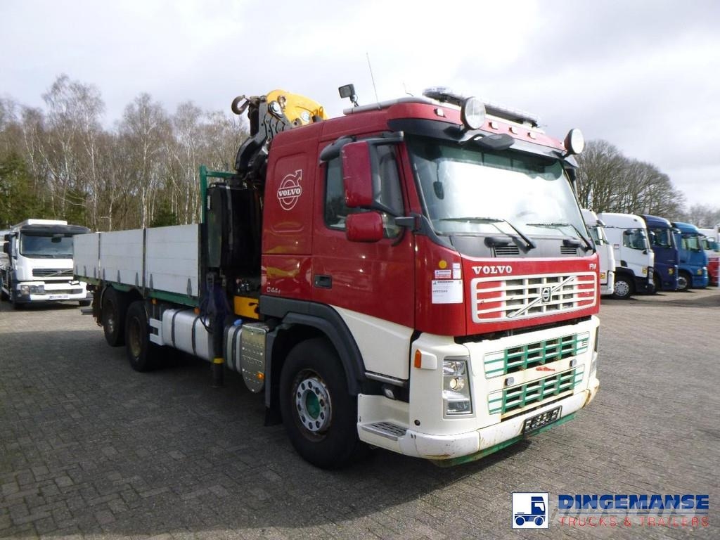 Volvo FM 440 6x2 Euro 4 + Effer 350.11/6S Всъдеходни кранове