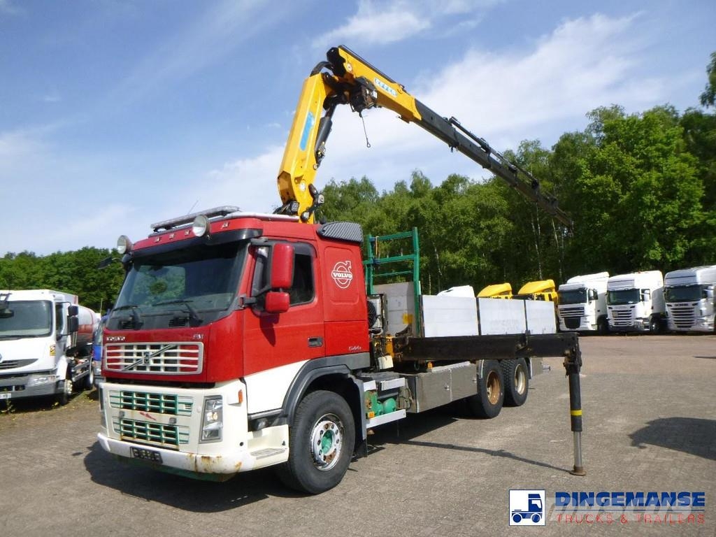 Volvo FM 440 6x2 Euro 4 + Effer 350.11/6S Всъдеходни кранове