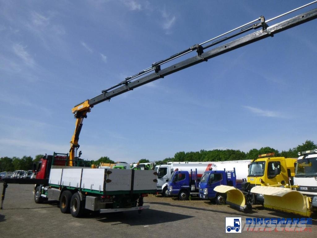 Volvo FM 440 6x2 Euro 4 + Effer 350.11/6S Всъдеходни кранове