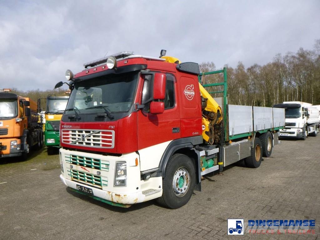 Volvo FM 440 6x2 Euro 4 + Effer 350.11/6S Всъдеходни кранове