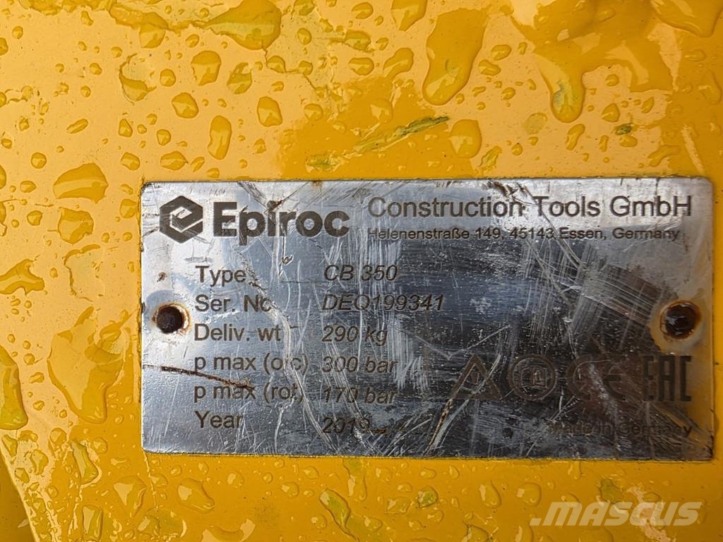 Atlas Copco cb350 schaar cw05 minigraver schaar midigraver Κόπτες