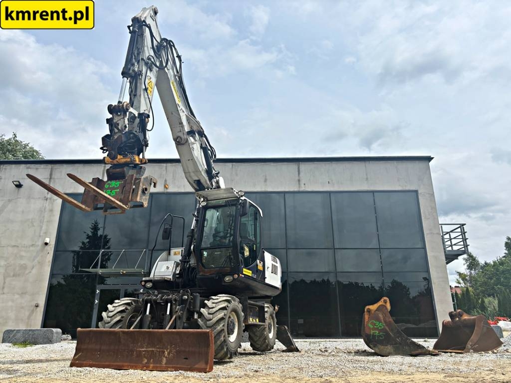 JCB JS 175 WTT4 KOPARKA KOŁOWA 2018R. Z ENGCONEM | KOM 轮式挖掘机