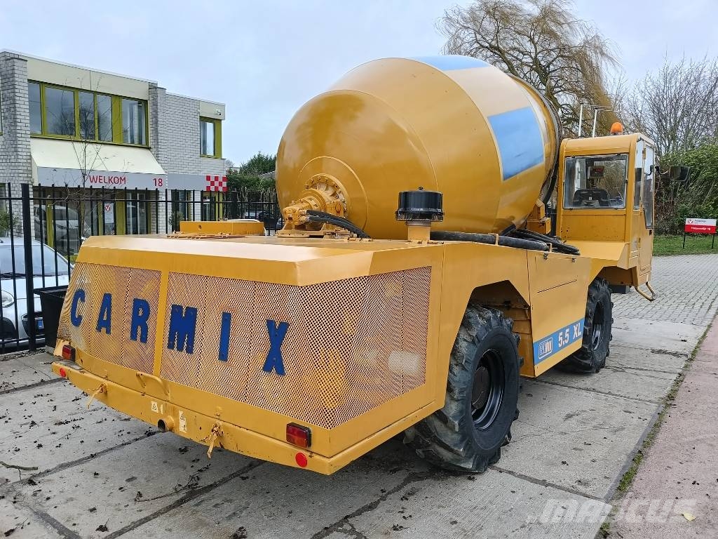 Carmix 5.5 XL beton mixer cement self loading !3 pieces! Betonmischer