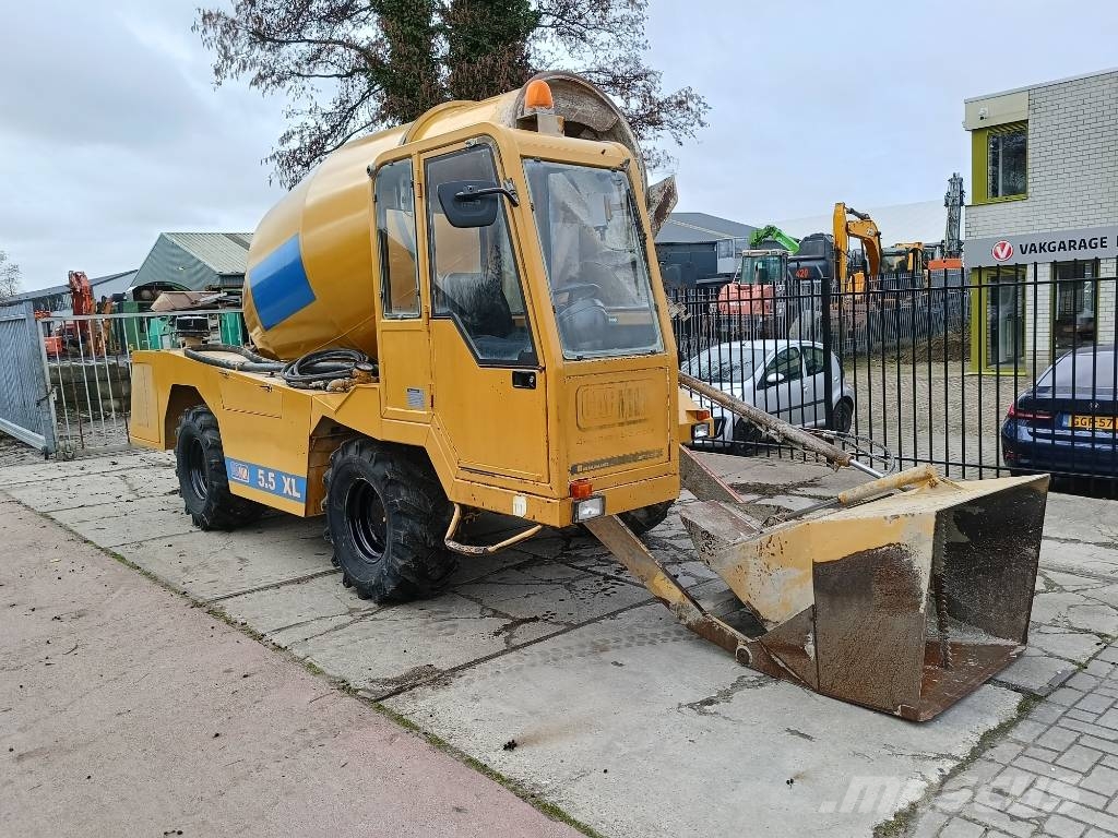 Carmix 5.5 XL beton mixer cement self loading !3 pieces! Betonmischer