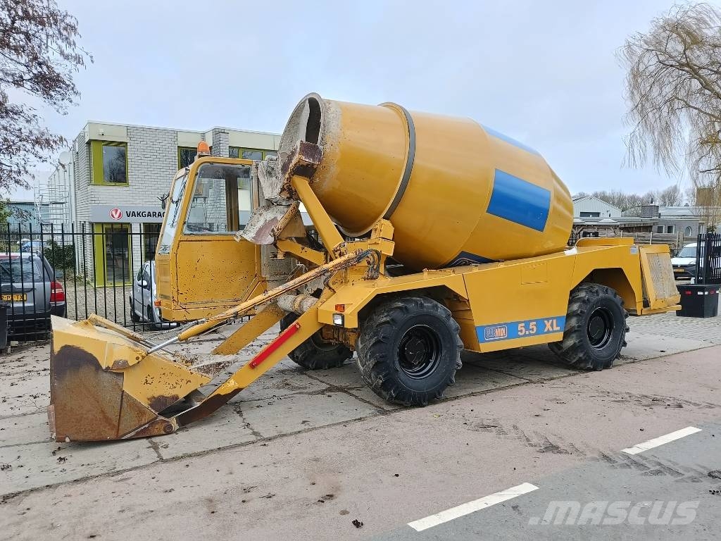 Carmix 5.5 XL beton mixer cement self loading !3 pieces! Betonmischer