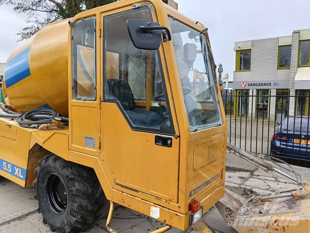 Carmix 5.5 XL beton mixer cement self loading !3 pieces! Betonmischer