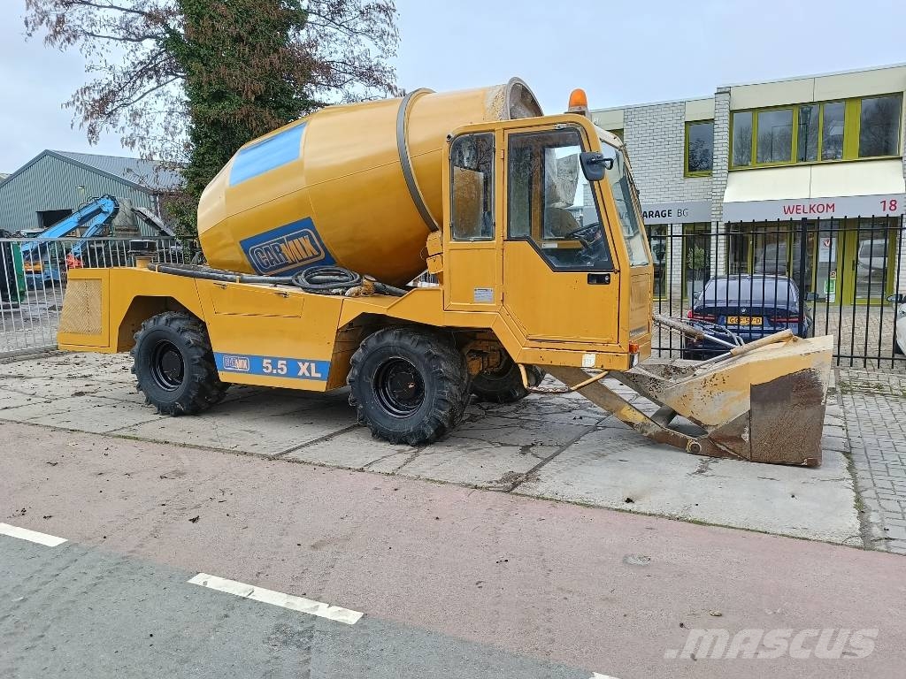 Carmix 5.5 XL beton mixer cement self loading !3 pieces! Betonmischer