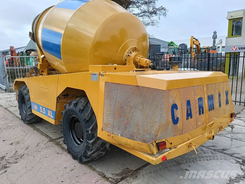 Carmix 5.5 XL beton mixer cement self loading !3 pieces! Betonmischer