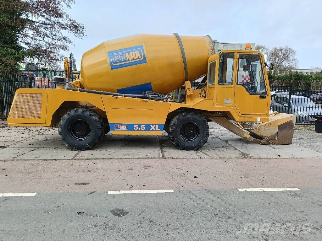 Carmix 5.5 XL beton mixer cement self loading !3 pieces! Betonmischer