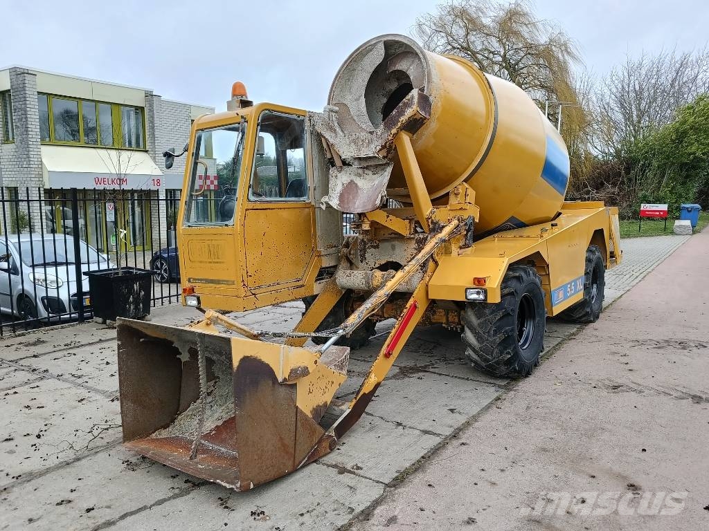 Carmix 5.5 XL beton mixer cement self loading !3 pieces! Betonmischer