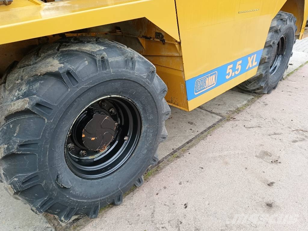 Carmix 5.5 XL beton mixer cement self loading !3 pieces! Betonmischer