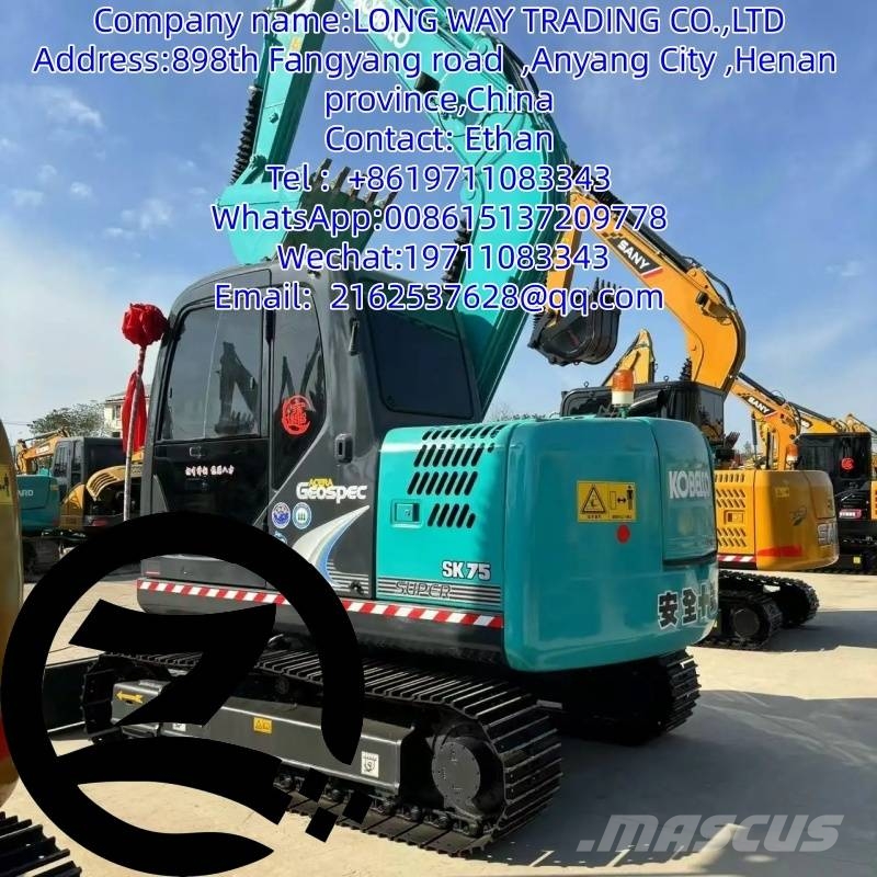 Kobelco SK75 Paletli ekskavatörler