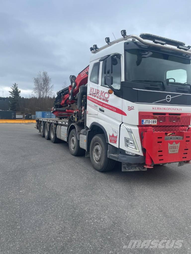 Volvo FH 540 10x4 Fassi 1150 Araç üzeri vinçler
