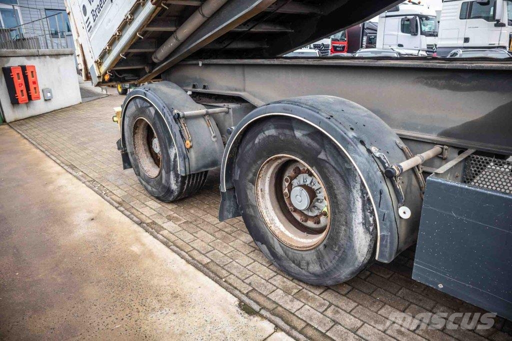  Kwb KIPPER + CRANE/GRUE/KRAN FASSI F245A/5X Andere Auflieger