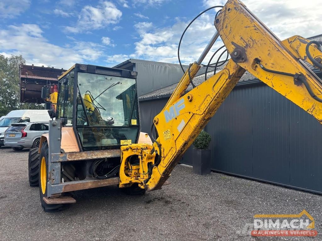 Fermec 860 Loader-backhoe combination - telescopic boom - 反鏟裝載機