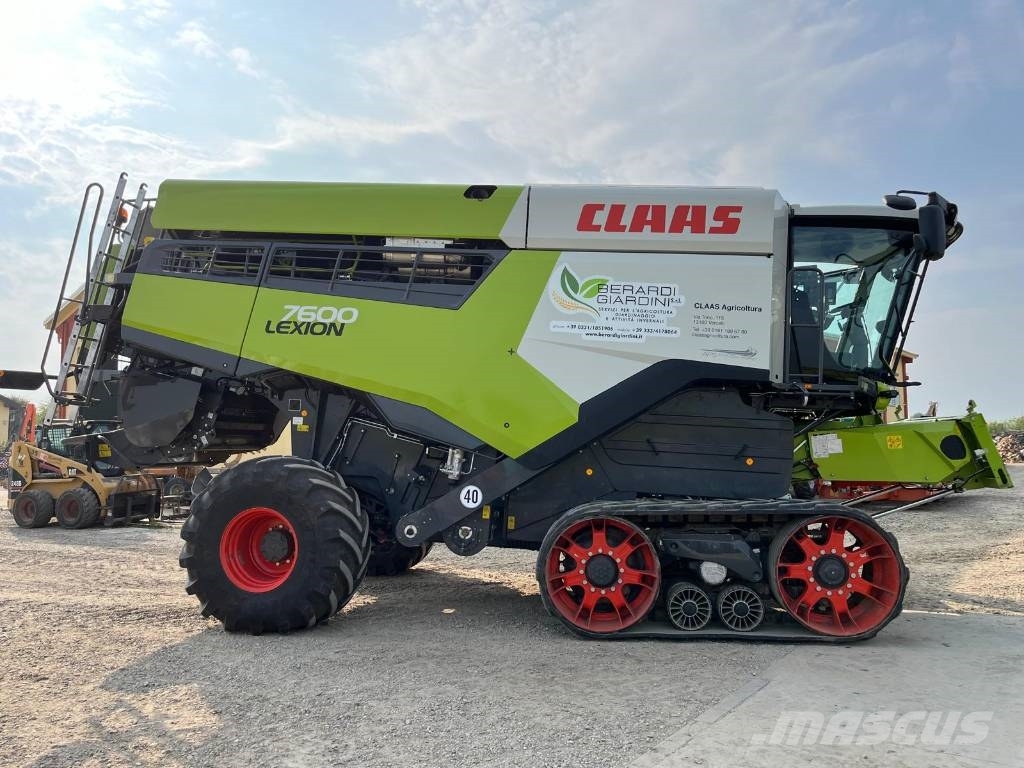CLAAS LEXION 7600 TT Θεριζοαλωνιστικές μηχανές