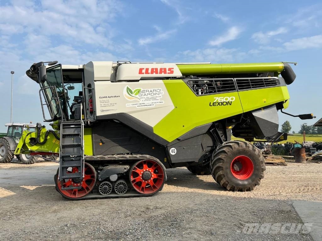 CLAAS LEXION 7600 TT Θεριζοαλωνιστικές μηχανές