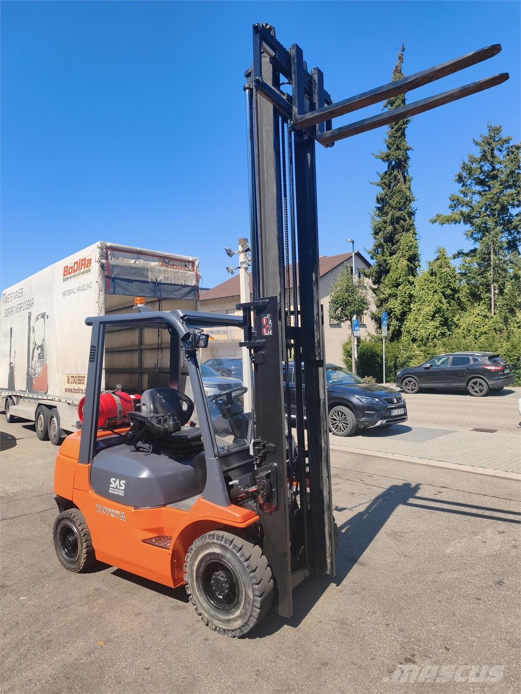 Toyota 42-7 FGF25 شاحنات LPG