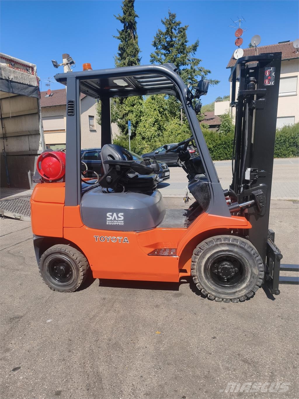 Toyota 42-7 FGF25 شاحنات LPG
