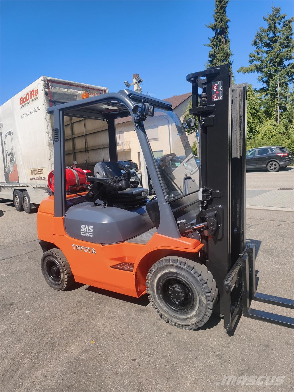 Toyota 42-7 FGF25 شاحنات LPG