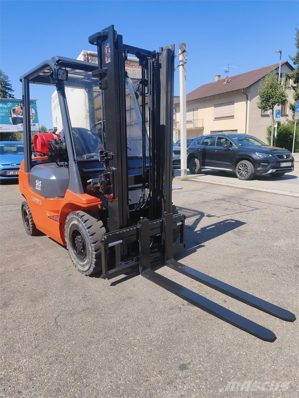 Toyota 42-7 FGF25 شاحنات LPG