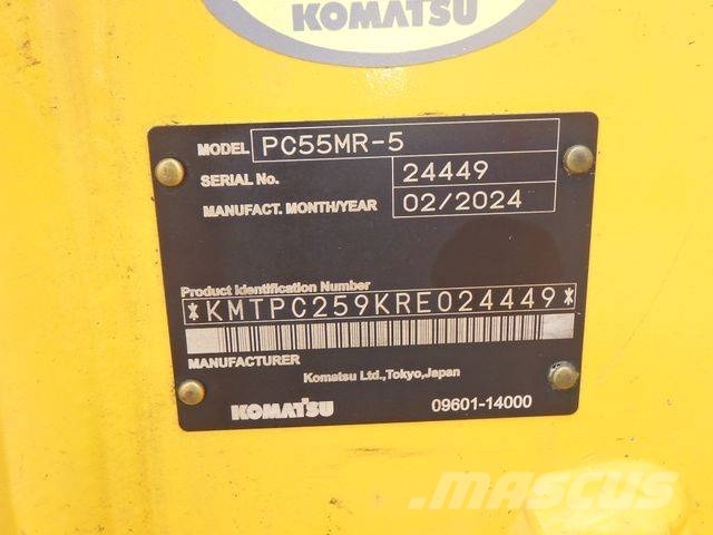 PC PC55MR‑5 Excavadoras sobre orugas