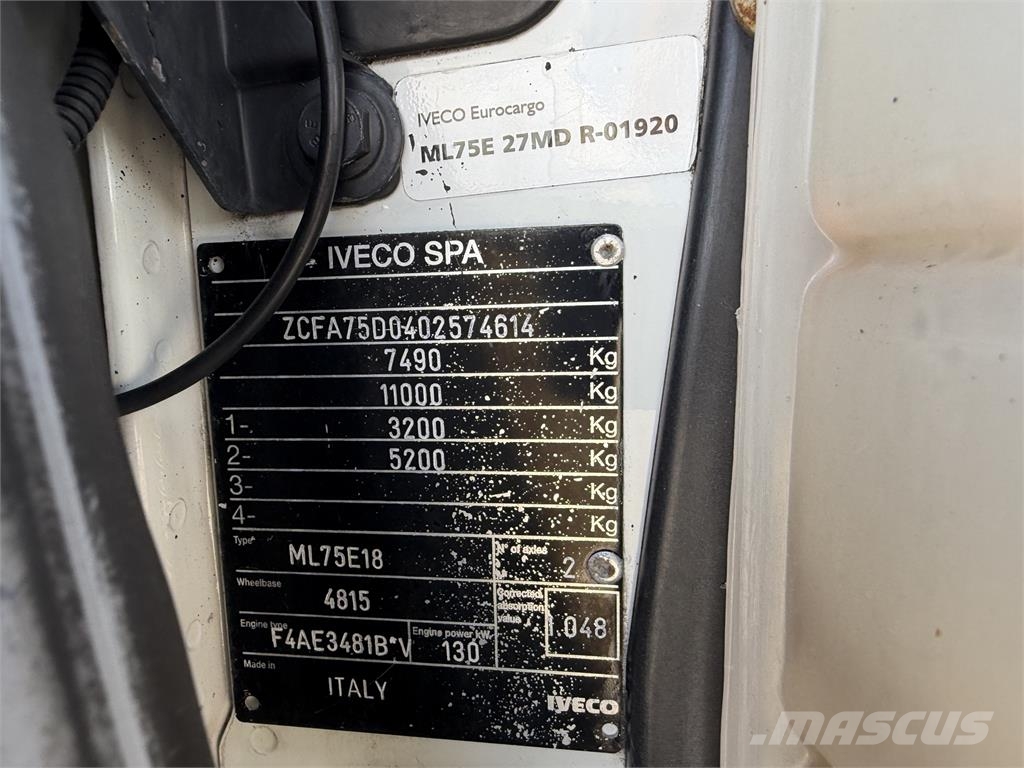 Iveco Eurocargo VIN 614 Plattformer
