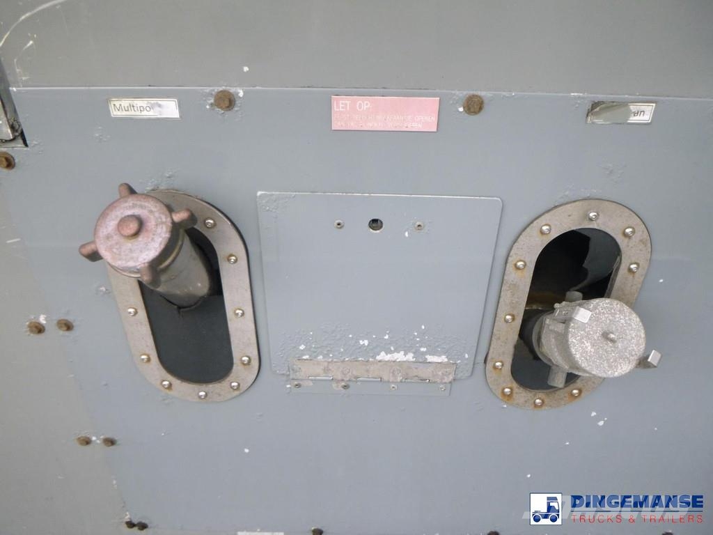 LAG Fuel tank alu 50.3 m3 / 5 comp Tankopleggers