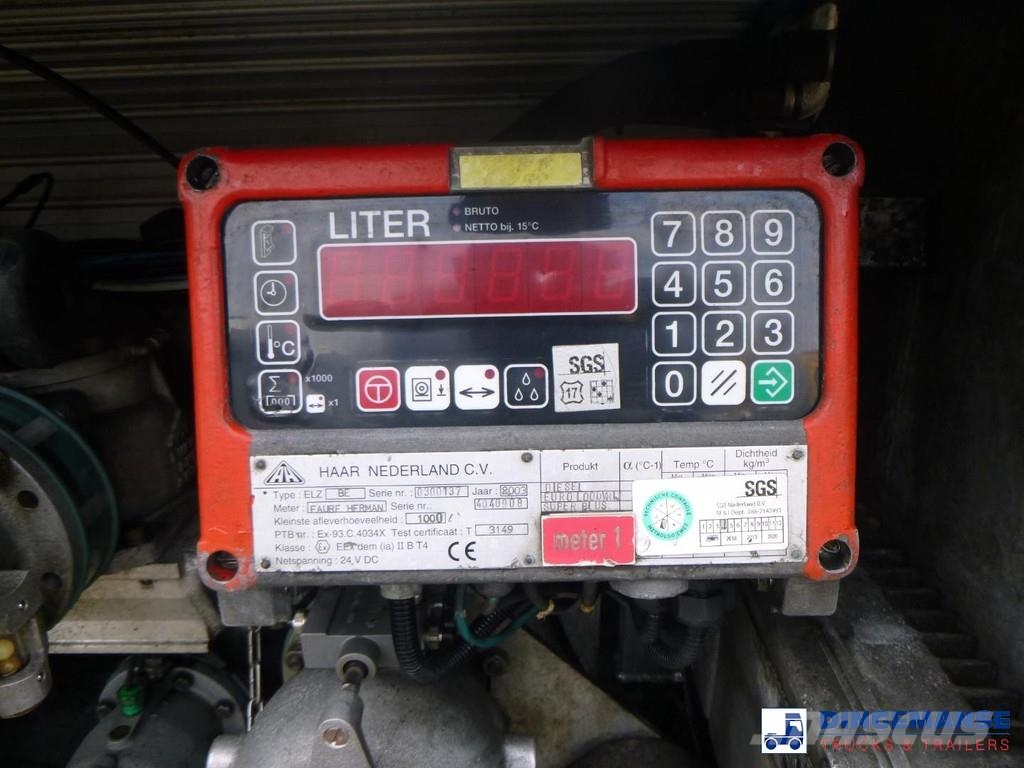 LAG Fuel tank alu 50.3 m3 / 5 comp Tankopleggers
