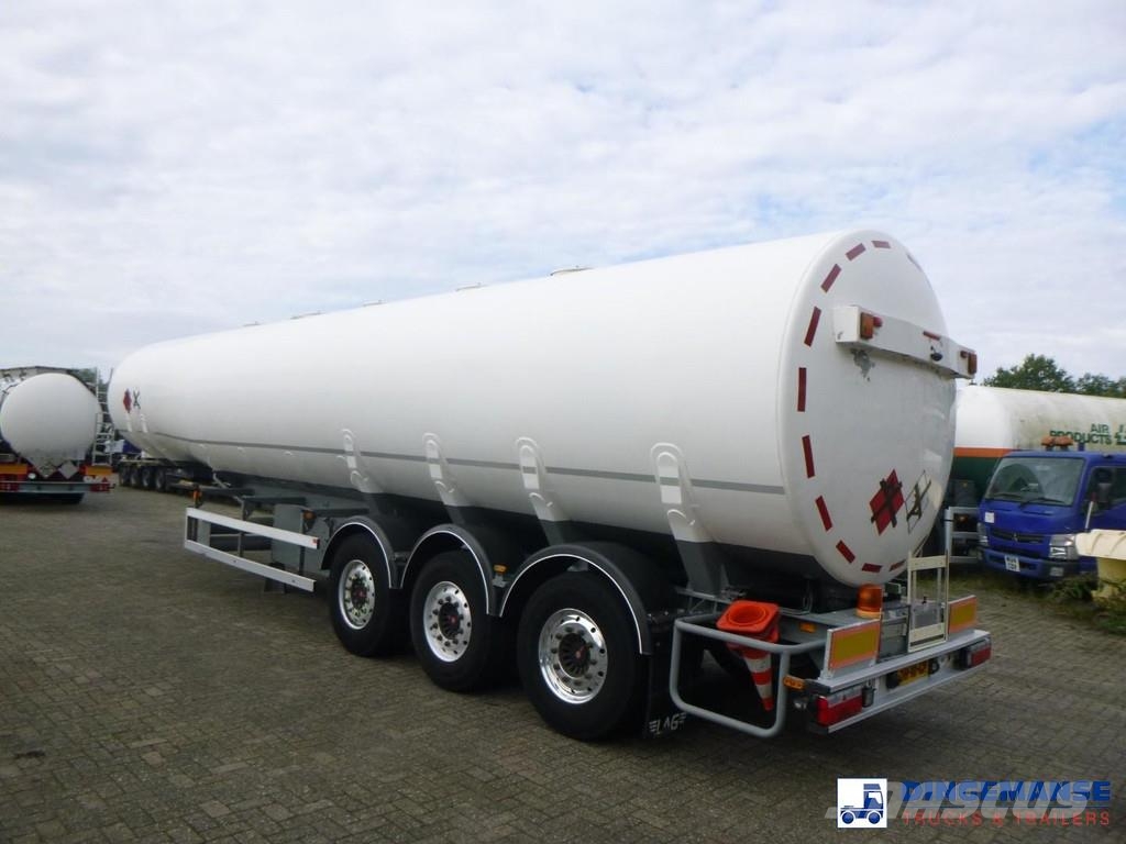 LAG Fuel tank alu 50.3 m3 / 5 comp Tankopleggers