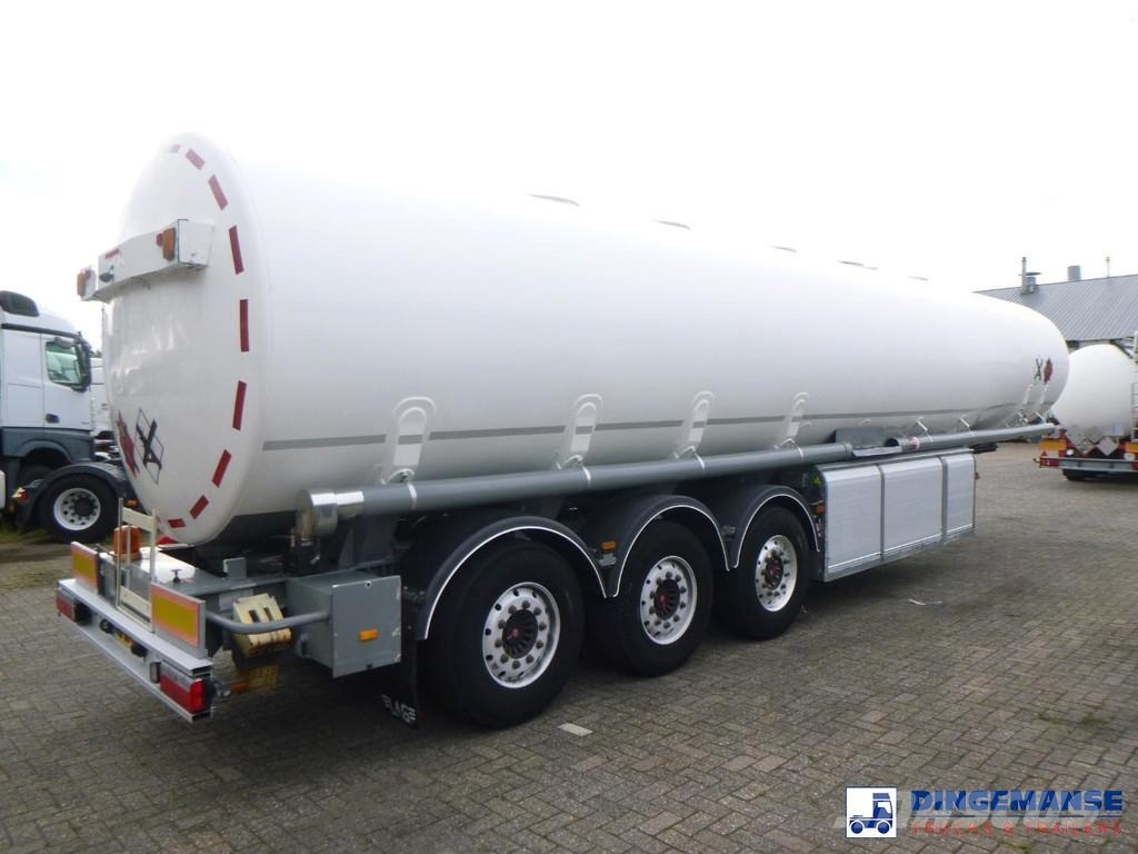 LAG Fuel tank alu 50.3 m3 / 5 comp Tankopleggers