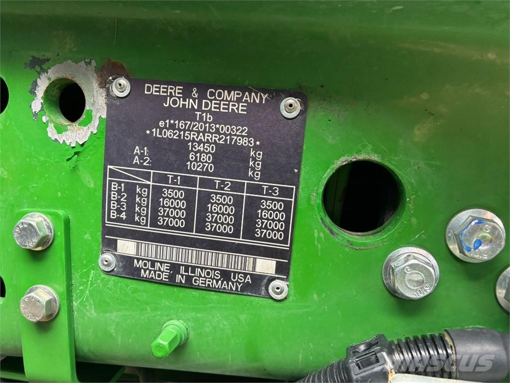 John Deere 6R215 Egyéb mezőgazdasági gépek