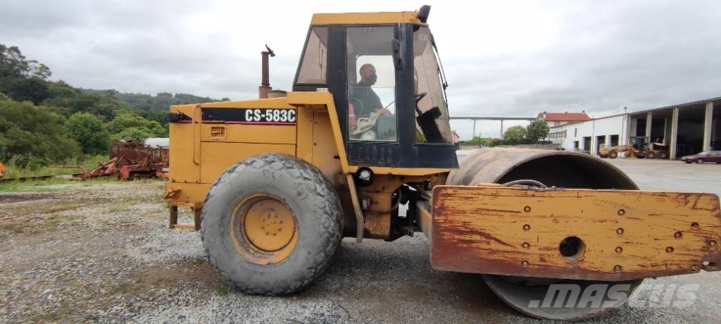 CAT CS 583 C Οδοστρωτήρες μονού κυλίνδρου