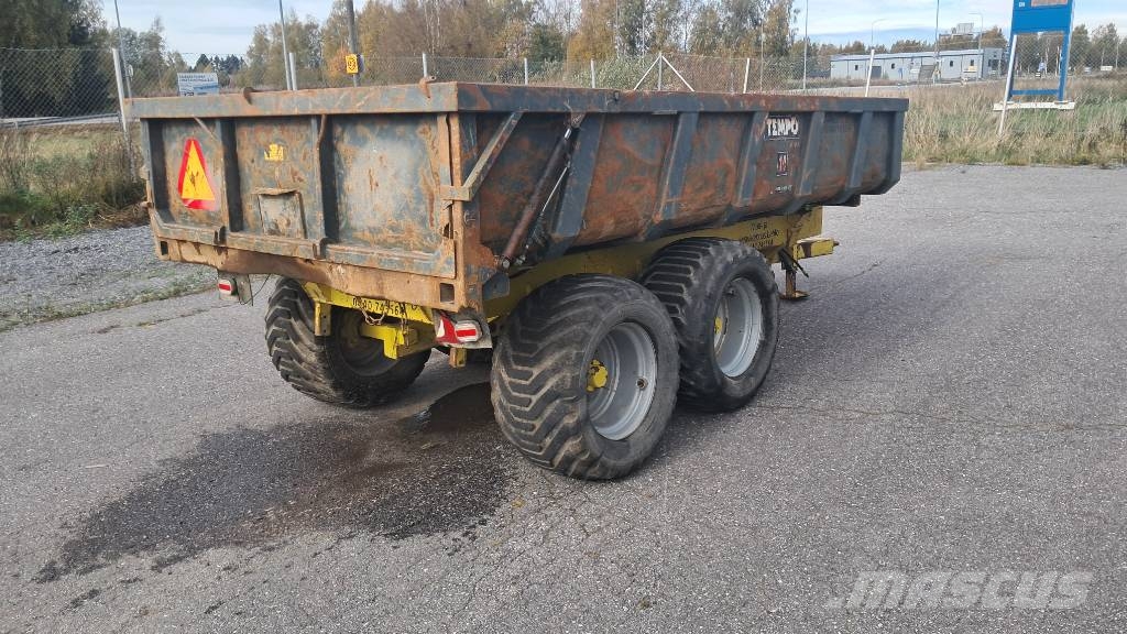 Tempo 14 ton maansiirtovaunu Weitere Anhänger
