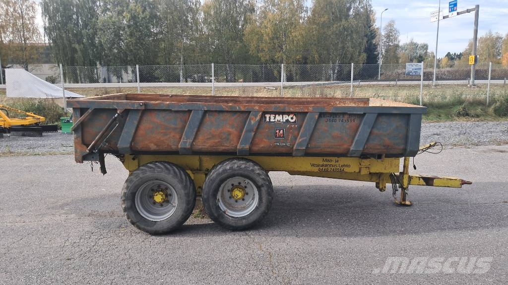 Tempo 14 ton maansiirtovaunu Weitere Anhänger