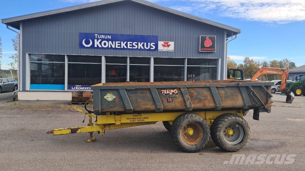 Tempo 14 ton maansiirtovaunu Weitere Anhänger