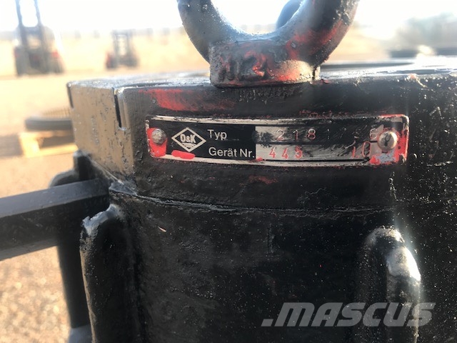O&K RH 12 SLEWING RING+ SWING GEAR Převodovka