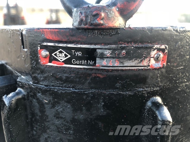 O&K RH 12 SLEWING RING+ SWING GEAR Převodovka