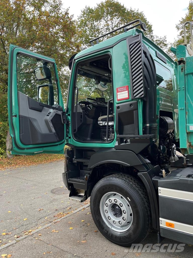 Renault C480 8X4 MEILLER STAHL 3-S.-Kipper Intarder E6D BO Kiper tovornjaki