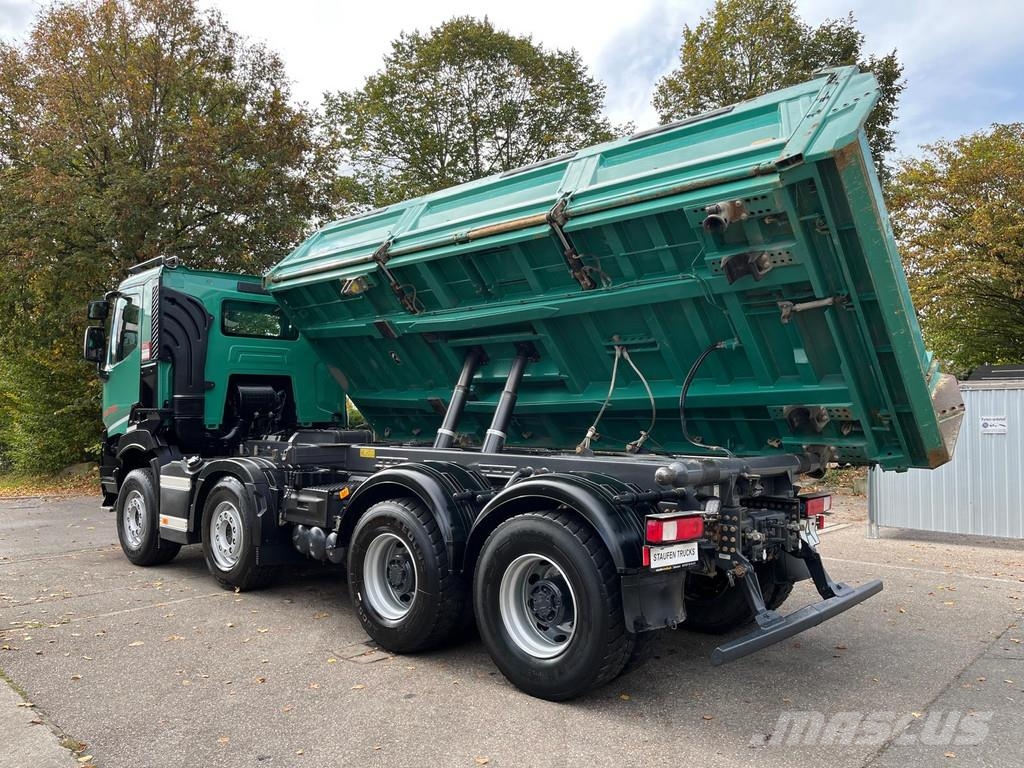 Renault C480 8X4 MEILLER STAHL 3-S.-Kipper Intarder E6D BO Kiper tovornjaki