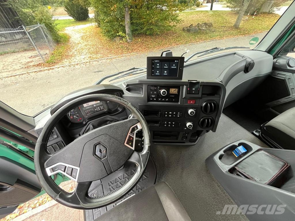 Renault C480 8X4 MEILLER STAHL 3-S.-Kipper Intarder E6D BO Kiper tovornjaki