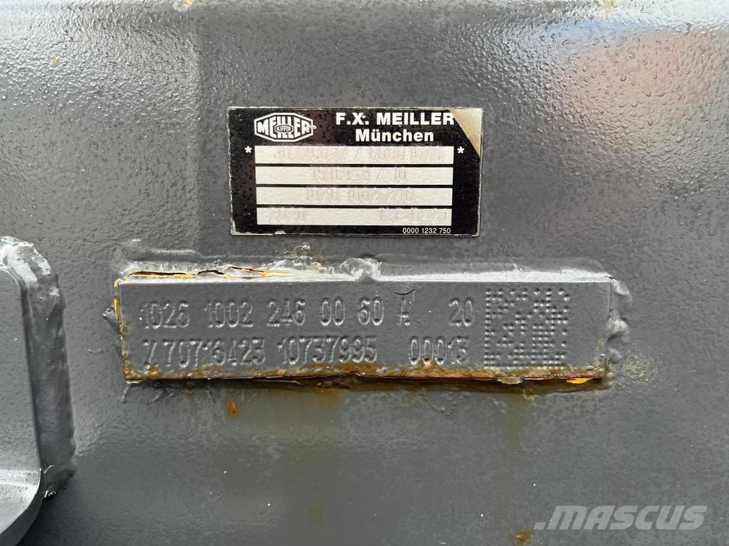 Renault C480 8X4 MEILLER STAHL 3-S.-Kipper Intarder E6D BO Kiper tovornjaki
