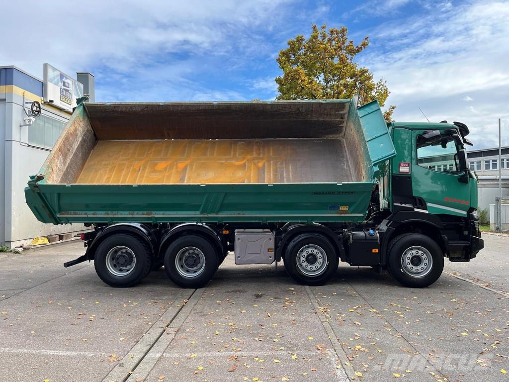 Renault C480 8X4 MEILLER STAHL 3-S.-Kipper Intarder E6D BO Kiper tovornjaki