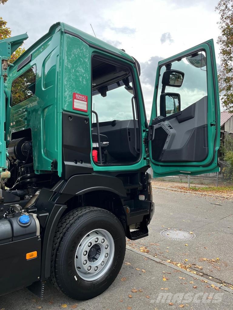 Renault C480 8X4 MEILLER STAHL 3-S.-Kipper Intarder E6D BO Kiper tovornjaki