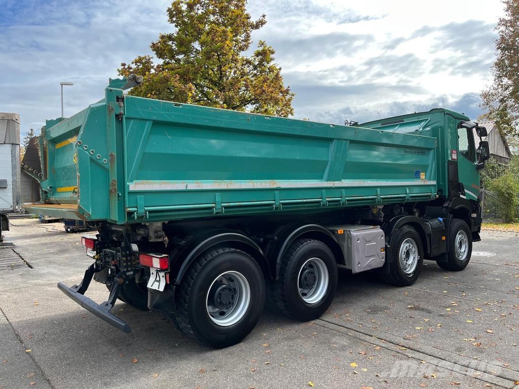 Renault C480 8X4 MEILLER STAHL 3-S.-Kipper Intarder E6D BO Kiper tovornjaki