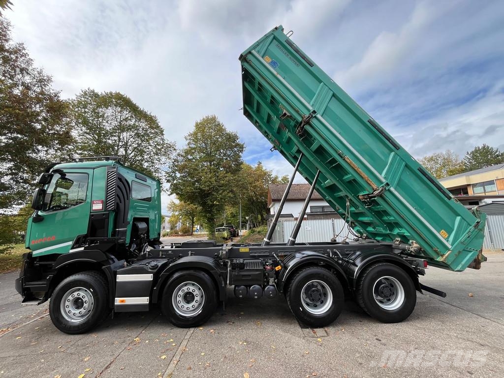 Renault C480 8X4 MEILLER STAHL 3-S.-Kipper Intarder E6D BO Kiper tovornjaki