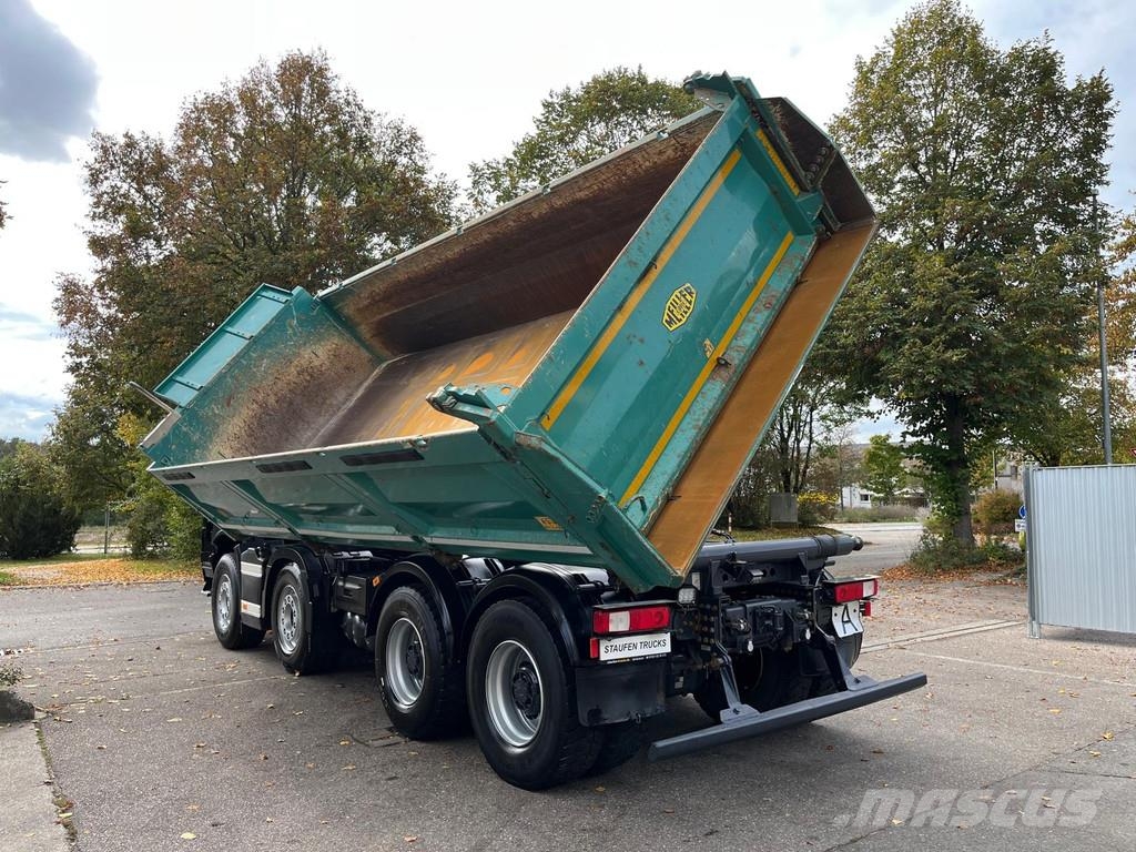 Renault C480 8X4 MEILLER STAHL 3-S.-Kipper Intarder E6D BO Kiper tovornjaki