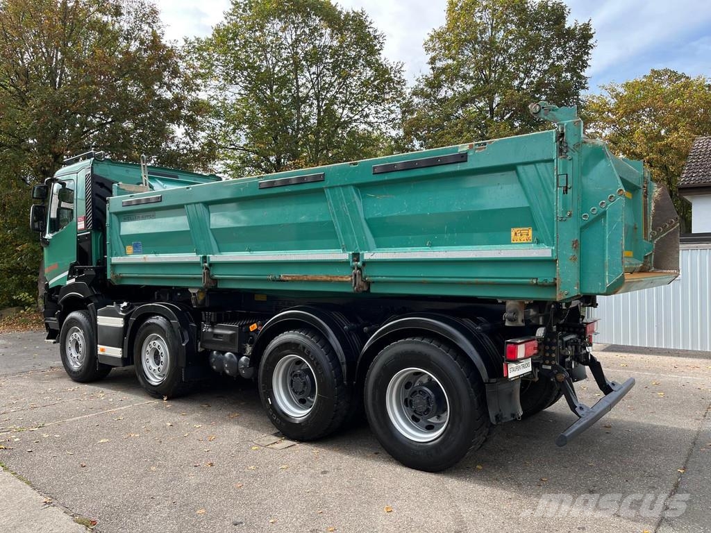 Renault C480 8X4 MEILLER STAHL 3-S.-Kipper Intarder E6D BO Kiper tovornjaki