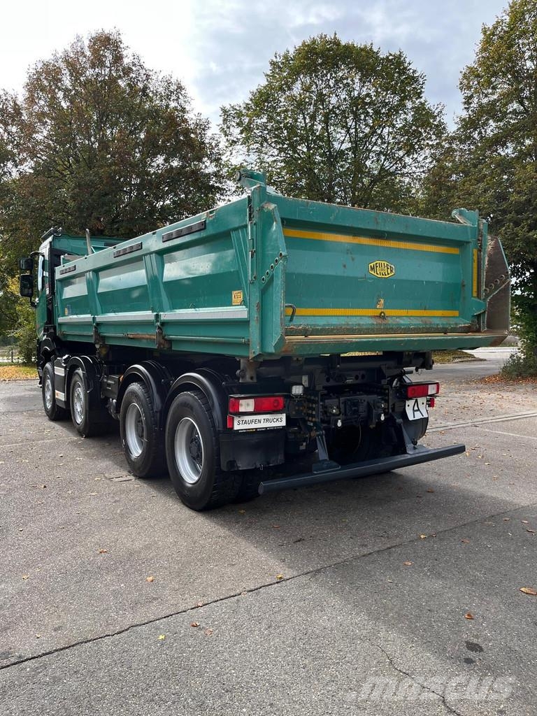Renault C480 8X4 MEILLER STAHL 3-S.-Kipper Intarder E6D BO Kiper tovornjaki
